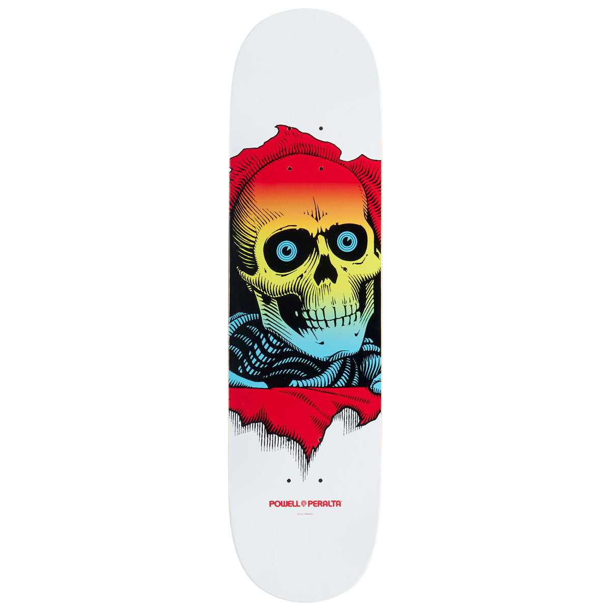 Powell-Peralta Ripper Skateboard Deck - Yellow Fade/White - 8.00