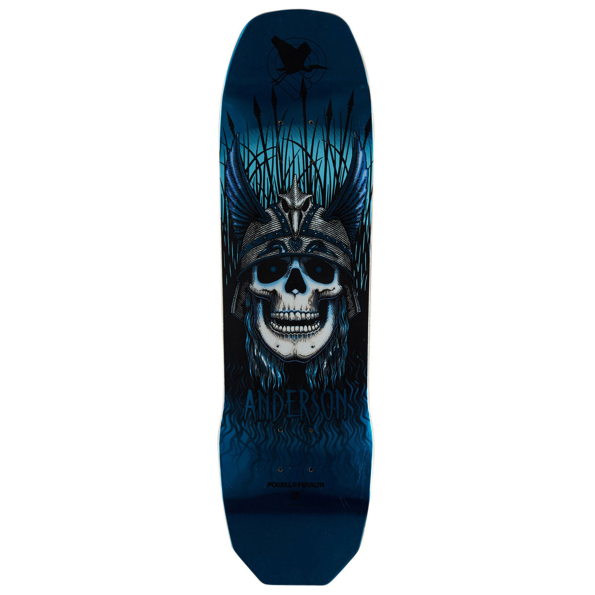 Powell-Peralta Andy Anderson Heron 04 Skateboard Deck - Blue Foil - 8.450
