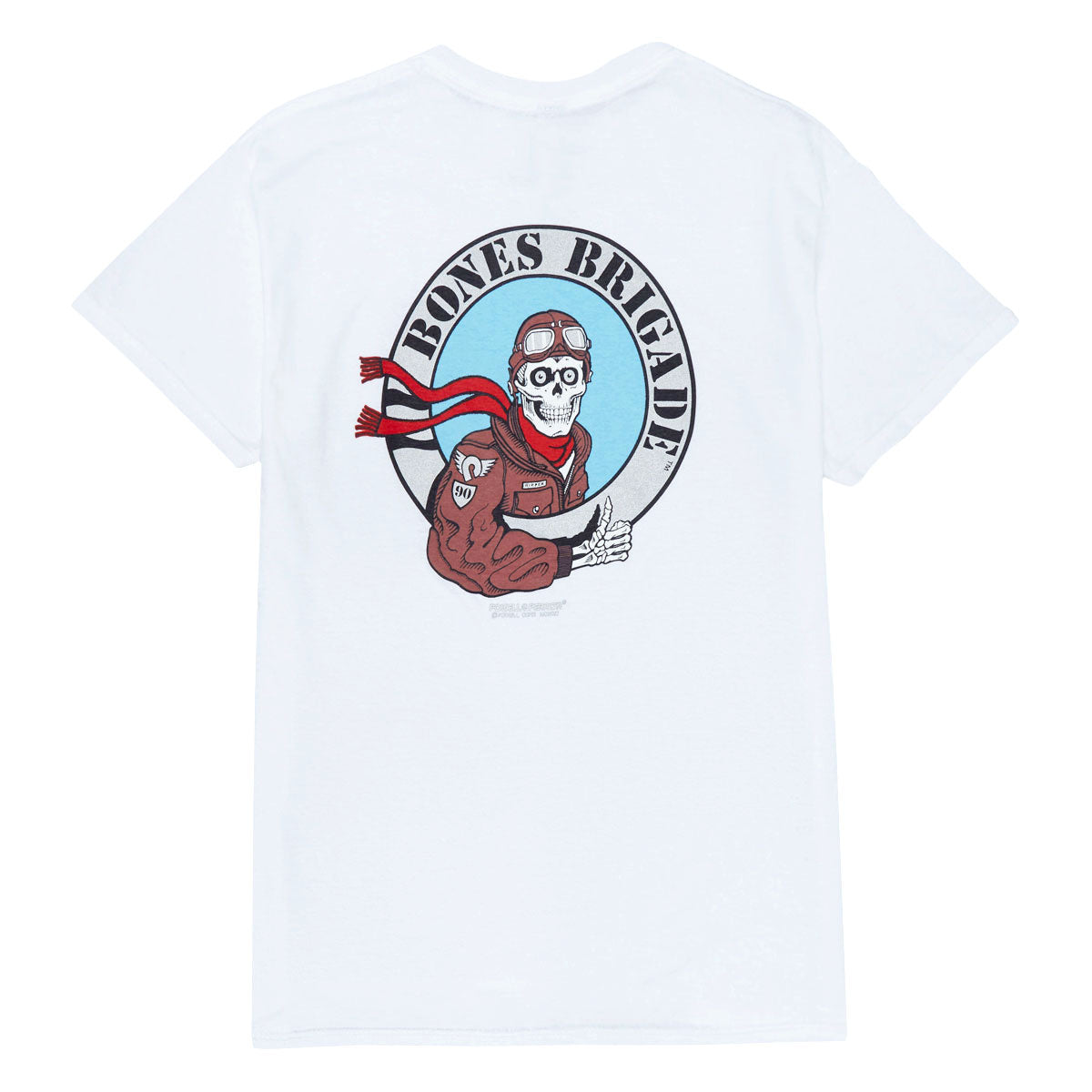 Bones Brigade Ripper Pilot T-Shirt - White image 1