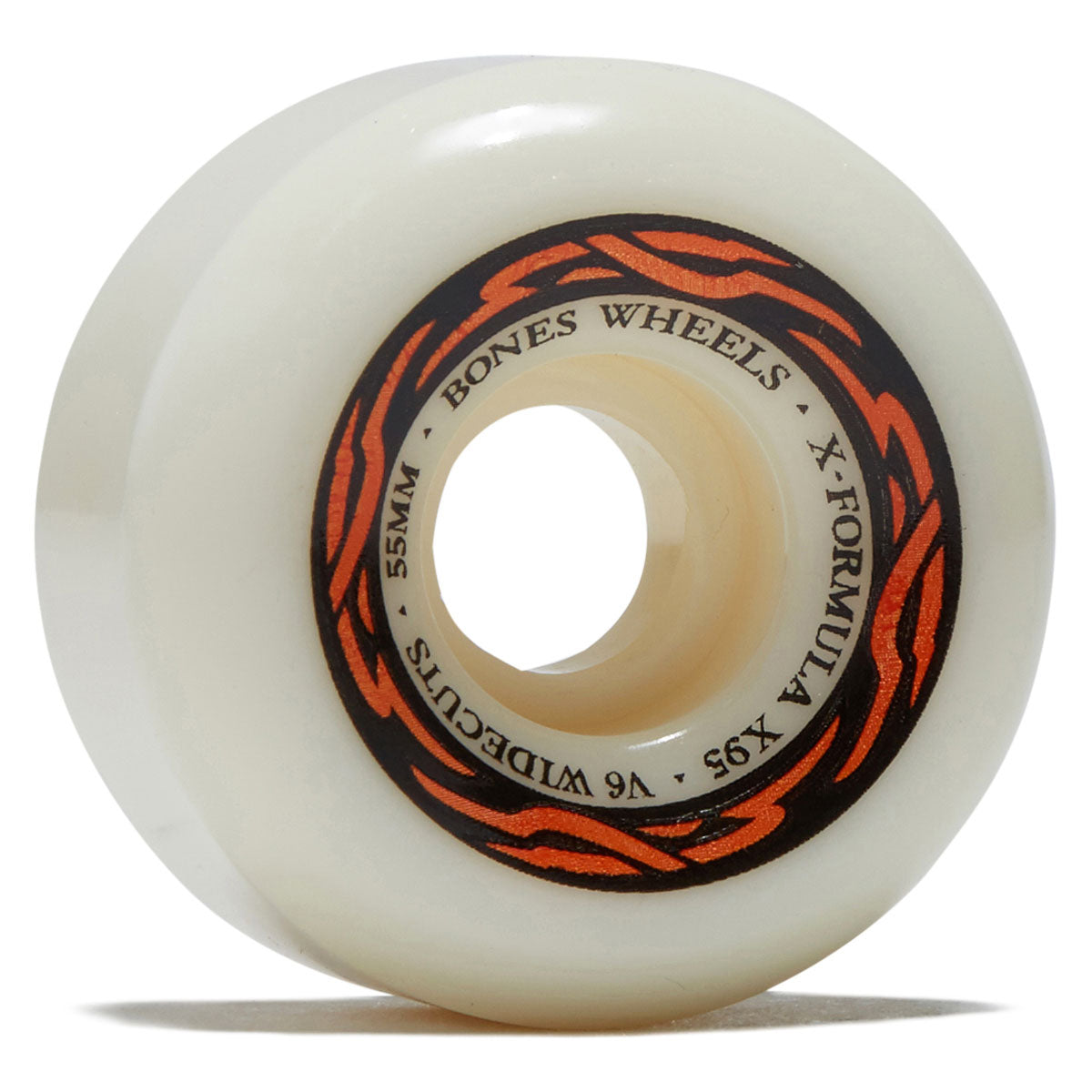 Bones X-Formula Widecuts 95a V6 Wide-Cut Skateboard Wheels - 55mm image 1