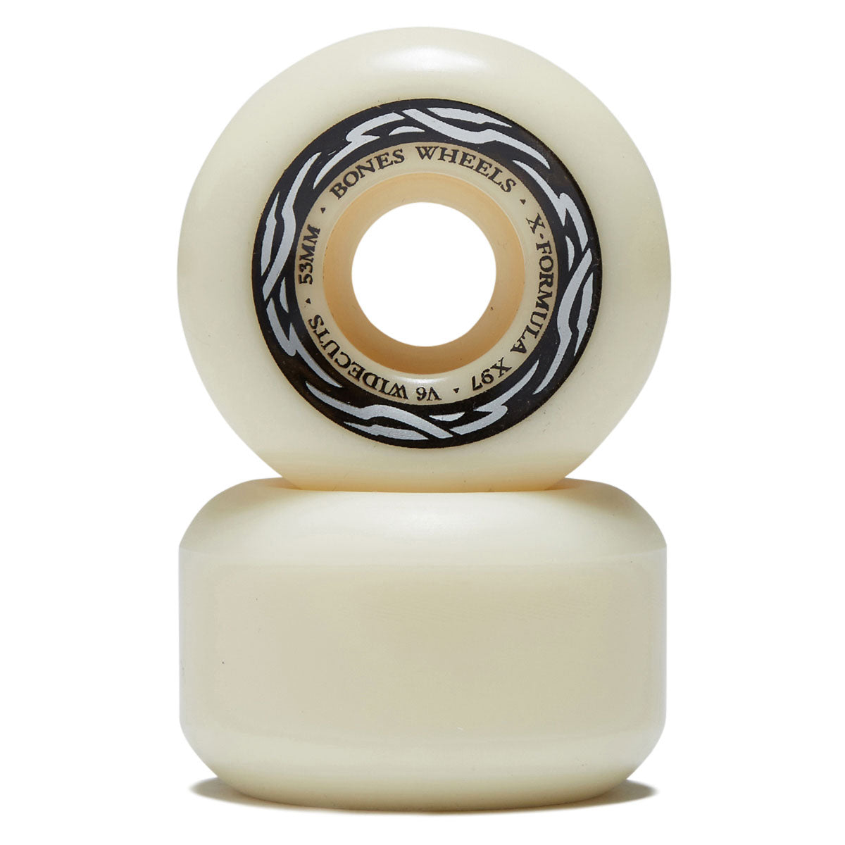 Bones X-Formula Widecuts 97a V6 Wide-Cut Skateboard Wheels - 53mm image 2