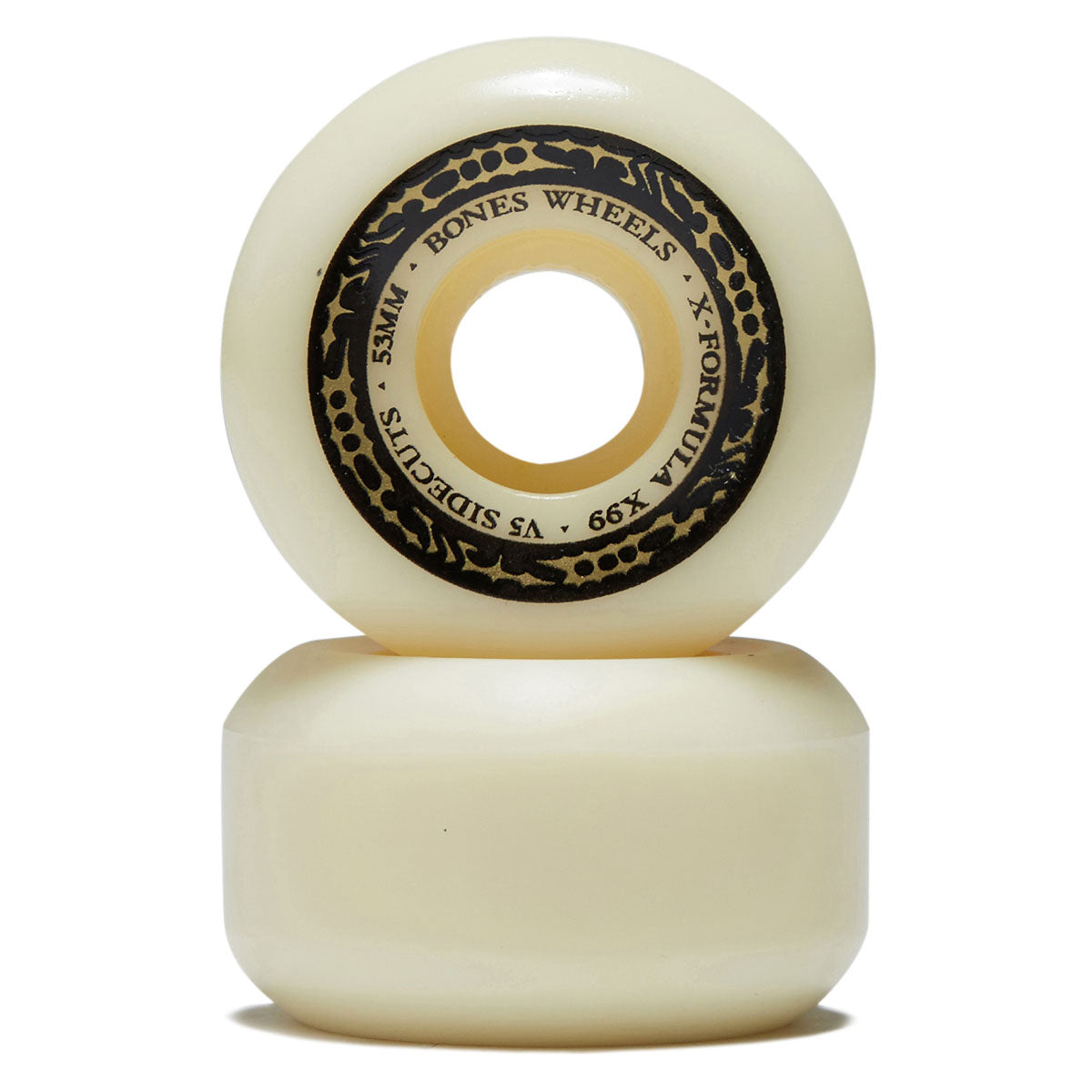 Bones X-Formula Sidecuts 99a V5 Sidecut Skateboard Wheels - 53mm image 2