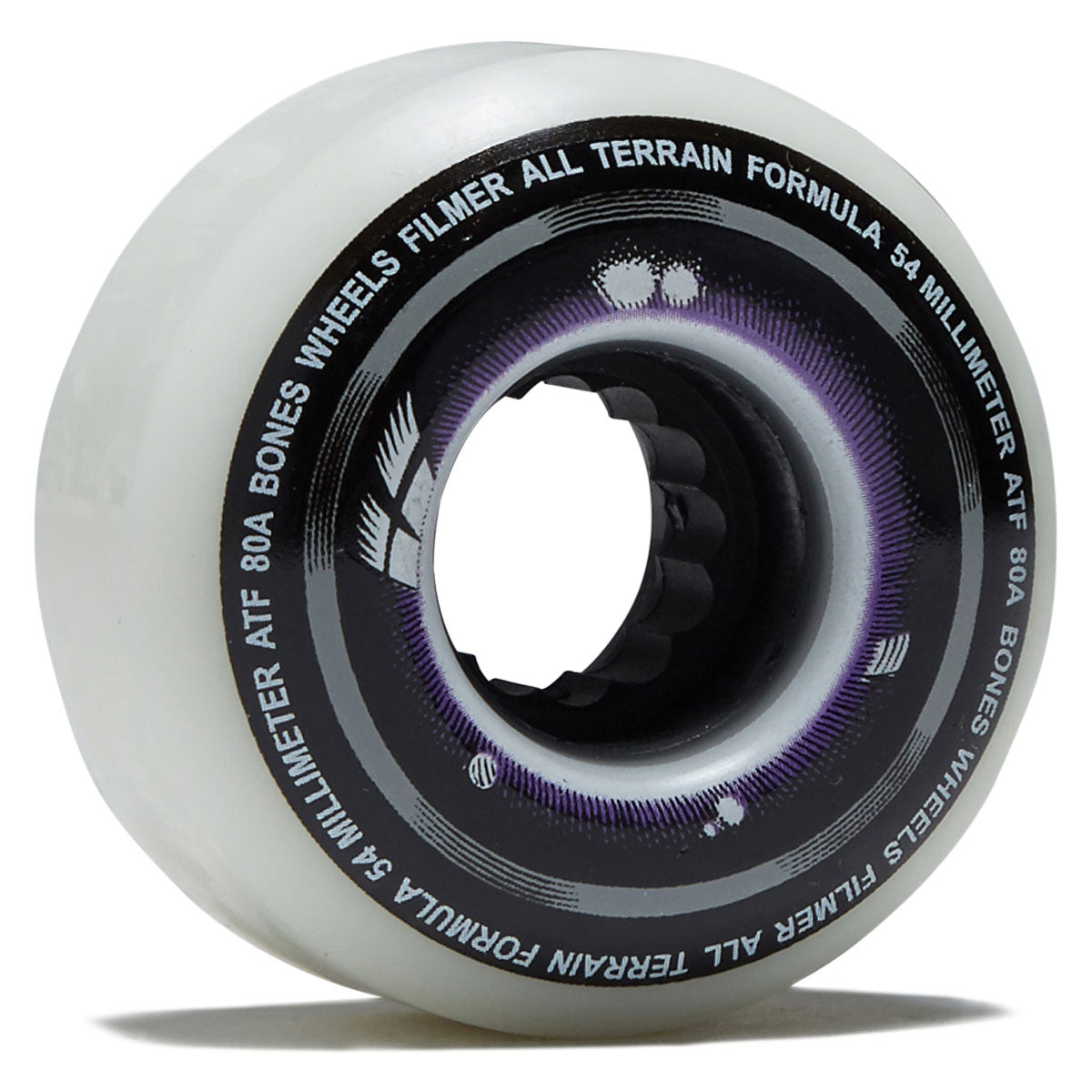Bones ATF Filmers 80a Skateboard Wheels - 54mm image 1