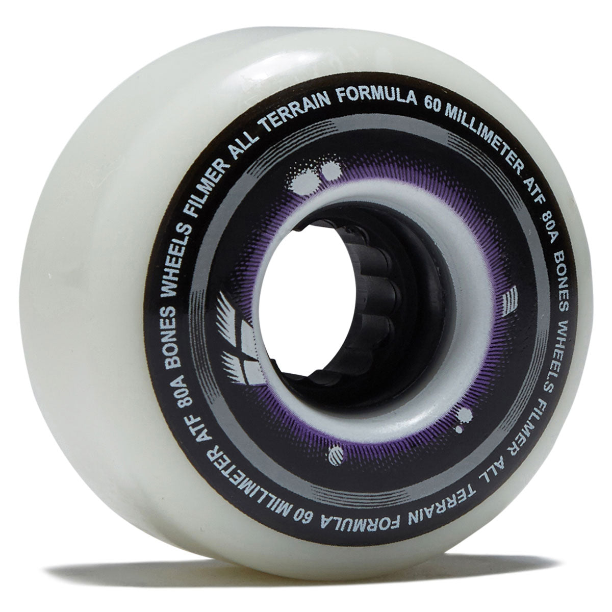 Bones ATF Filmers 80a Skateboard Wheels - 60mm image 1