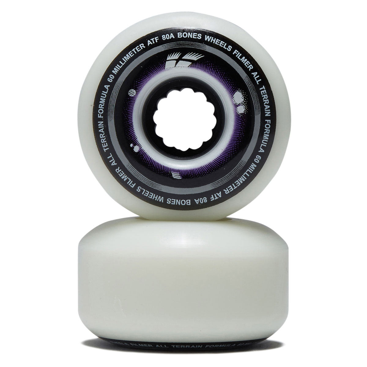 Bones ATF Filmers 80a Skateboard Wheels - 60mm image 2