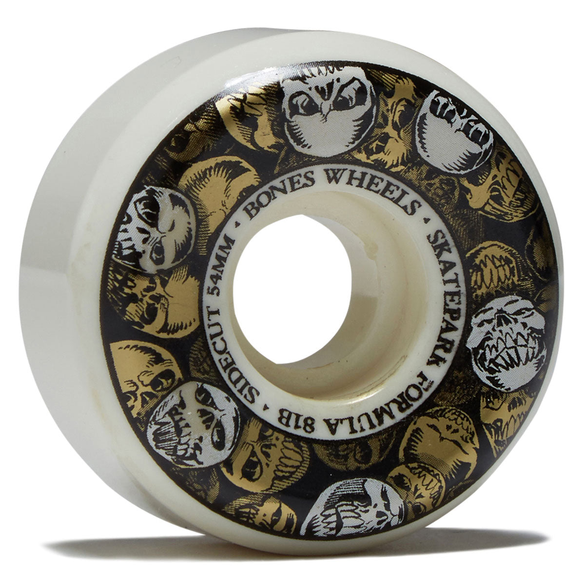 Bones SPF Sidecuts 101a V5 Sidecut Skateboard Wheels - 54mm image 1