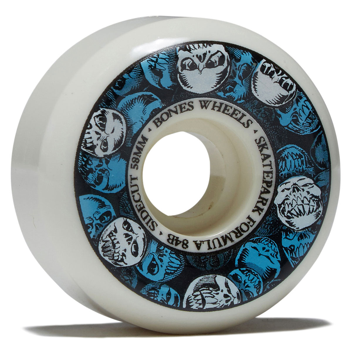 Bones SPF Sidecuts 104a V5 Sidecut Skateboard Wheels - 58mm image 1