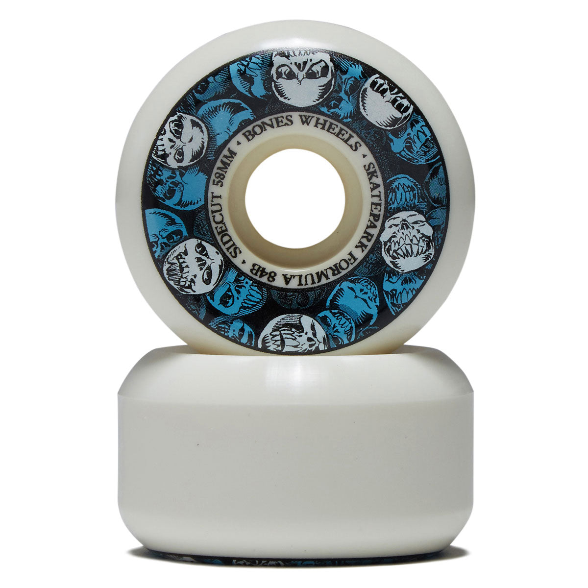 Bones SPF Sidecuts 104a V5 Sidecut Skateboard Wheels - 58mm image 2