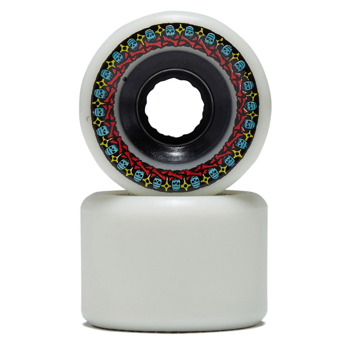 Bones ATF Rough Riders 80a Skateboard Wheels - White - 56mm image 2
