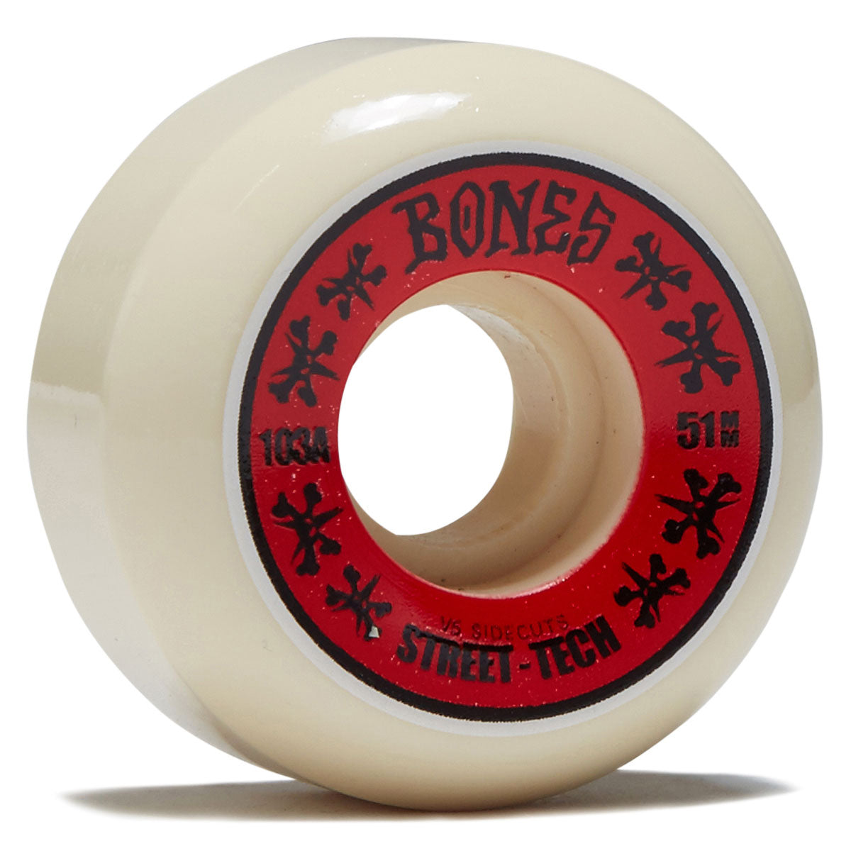 Bones STF Sidecuts 103a V5 Sidecut Skateboard Wheels - 2026 - 51mm image 1