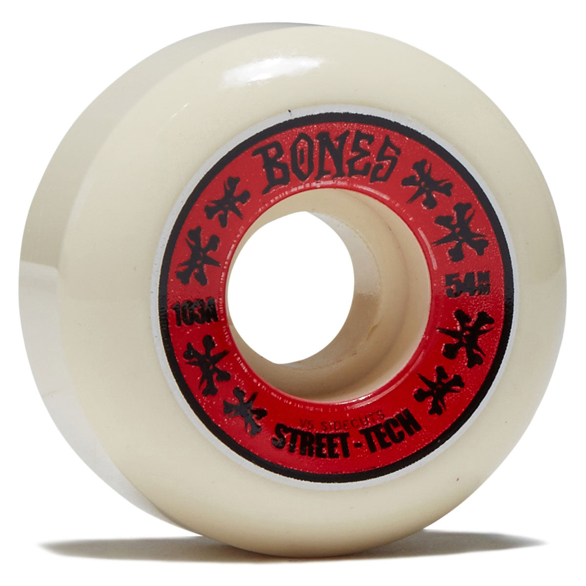 Bones STF Sidecuts 103a V5 Sidecut Skateboard Wheels - 2026 - 54mm image 1