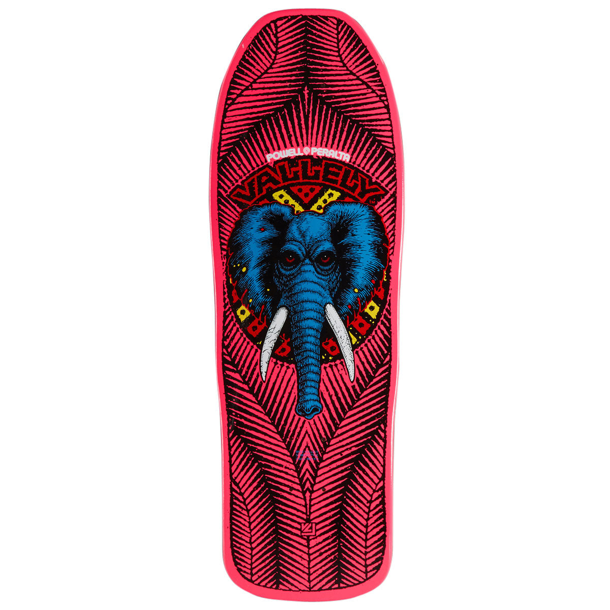 Powell-Peralta Mike Vallely Elephant 13 Skateboard Deck - Pink - 10.00