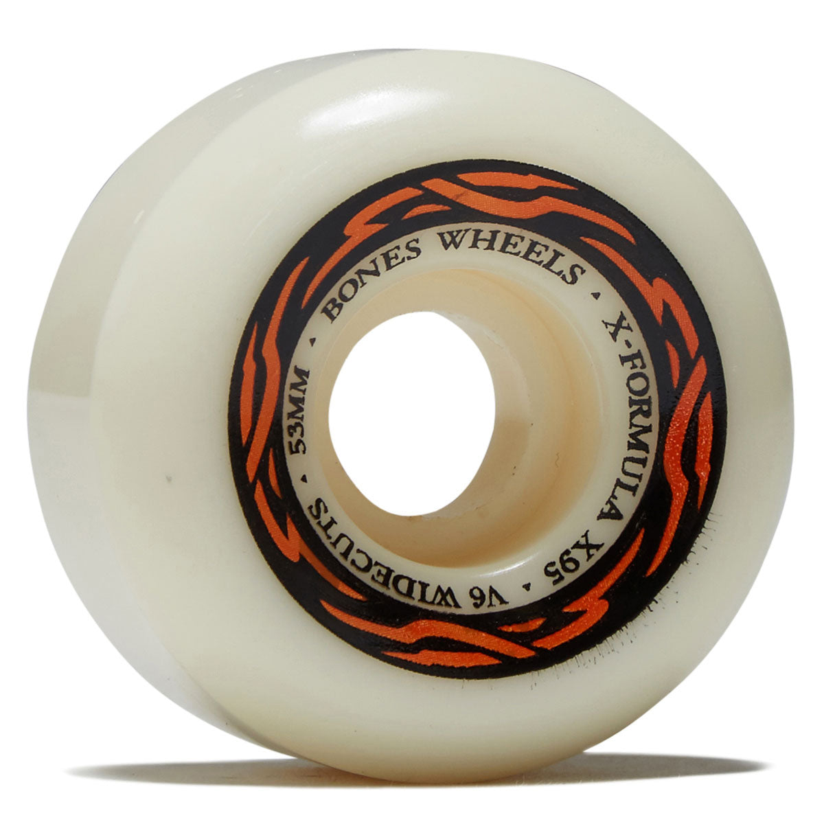 Bones X-Formula Widecuts 95a V6 Wide-Cut Skateboard Wheels - 53mm image 1