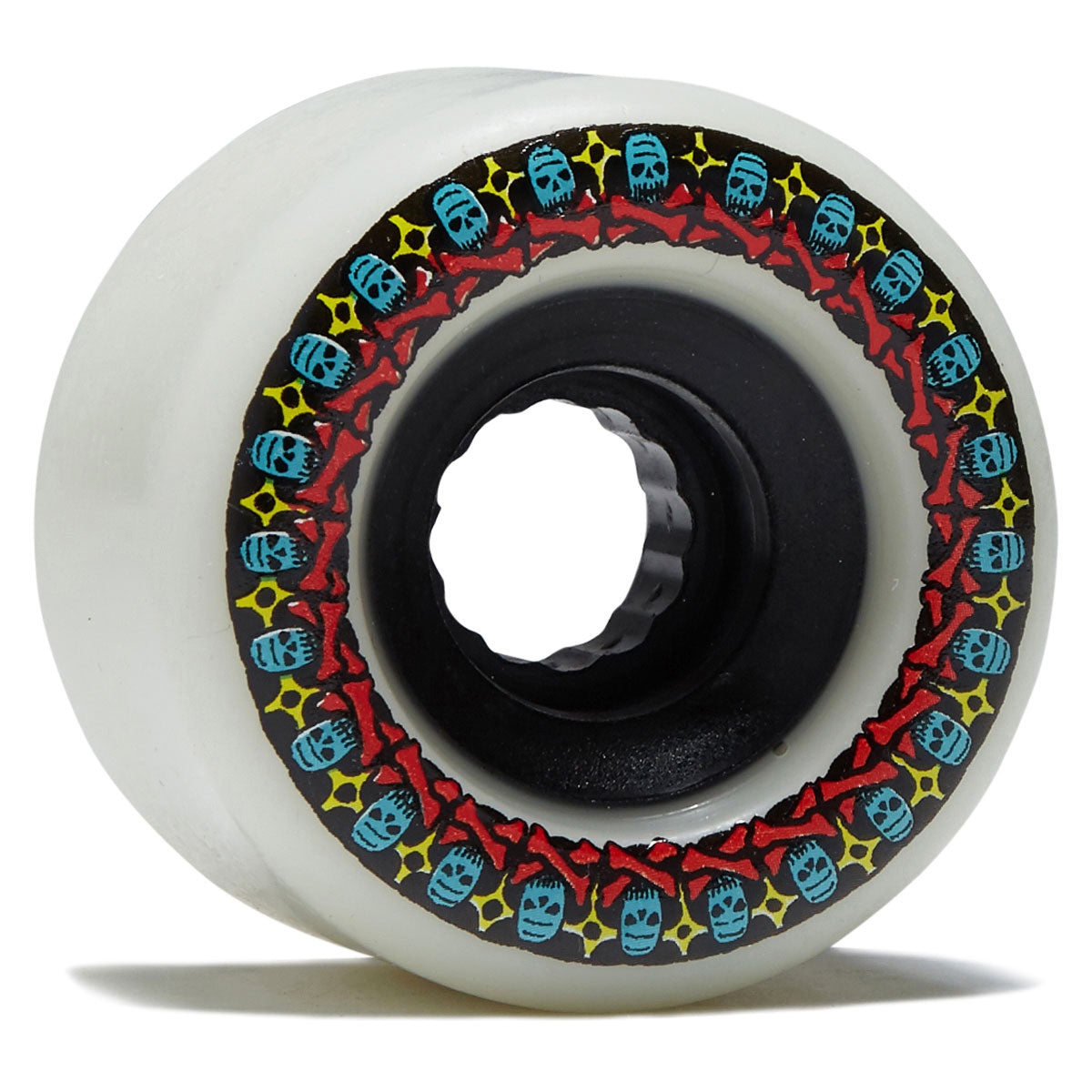 Bones ATF Rough Riders 80a Skateboard Wheels - White - 59mm image 1