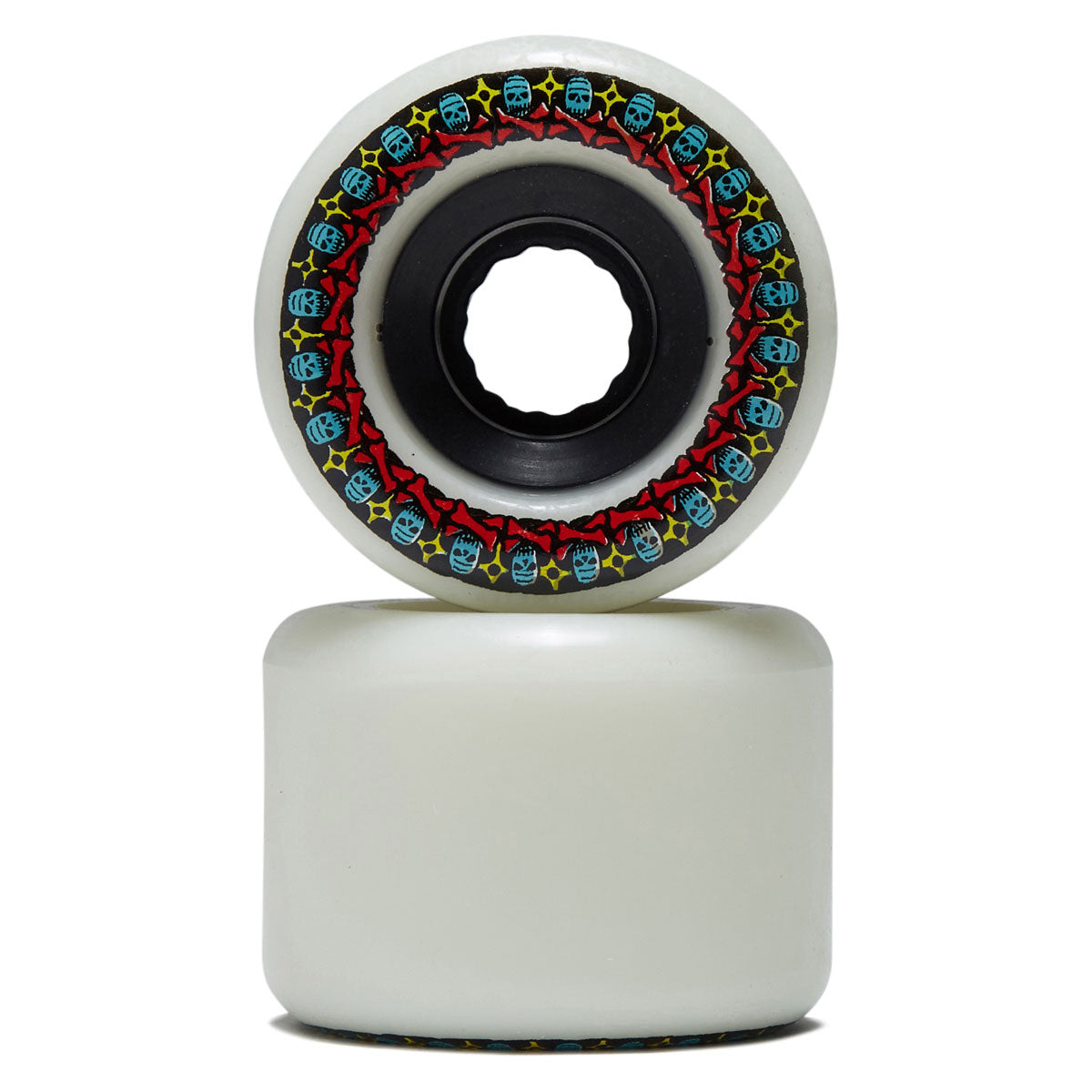 Bones ATF Rough Riders 80a Skateboard Wheels - White - 59mm image 2