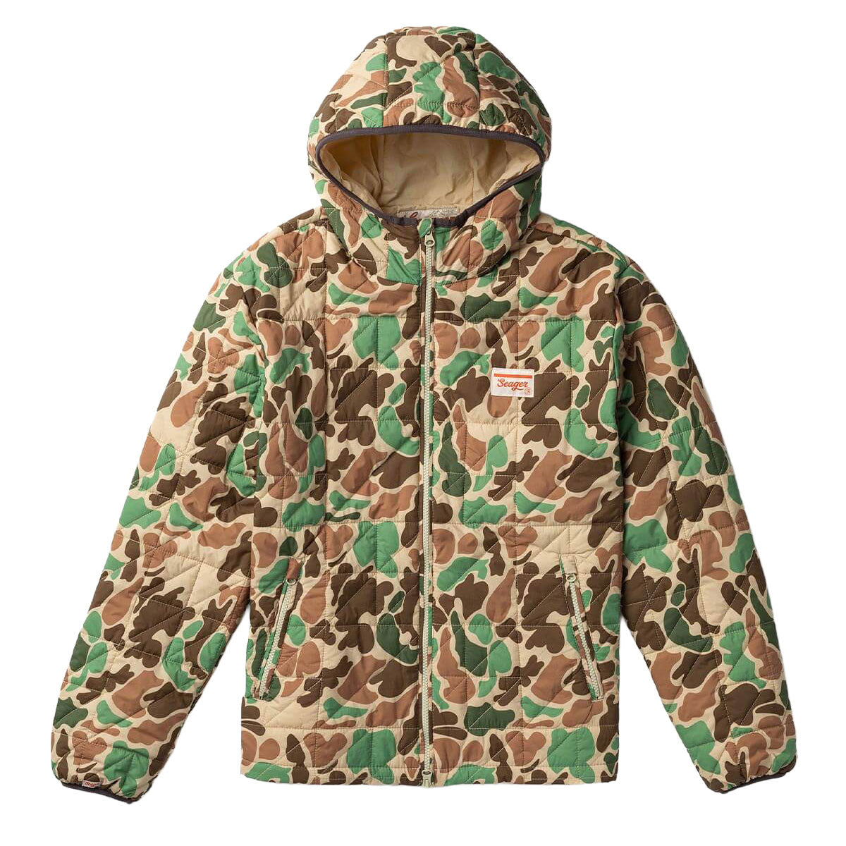 Seager Ruff & Tuff Puff Jacket - Duck Camo image 1
