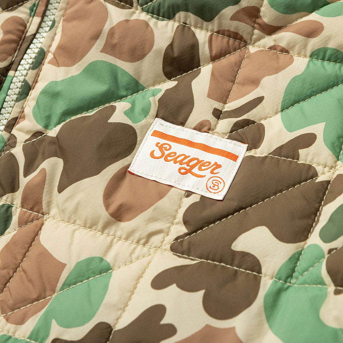 Seager Ruff & Tuff Puff Jacket - Duck Camo image 5
