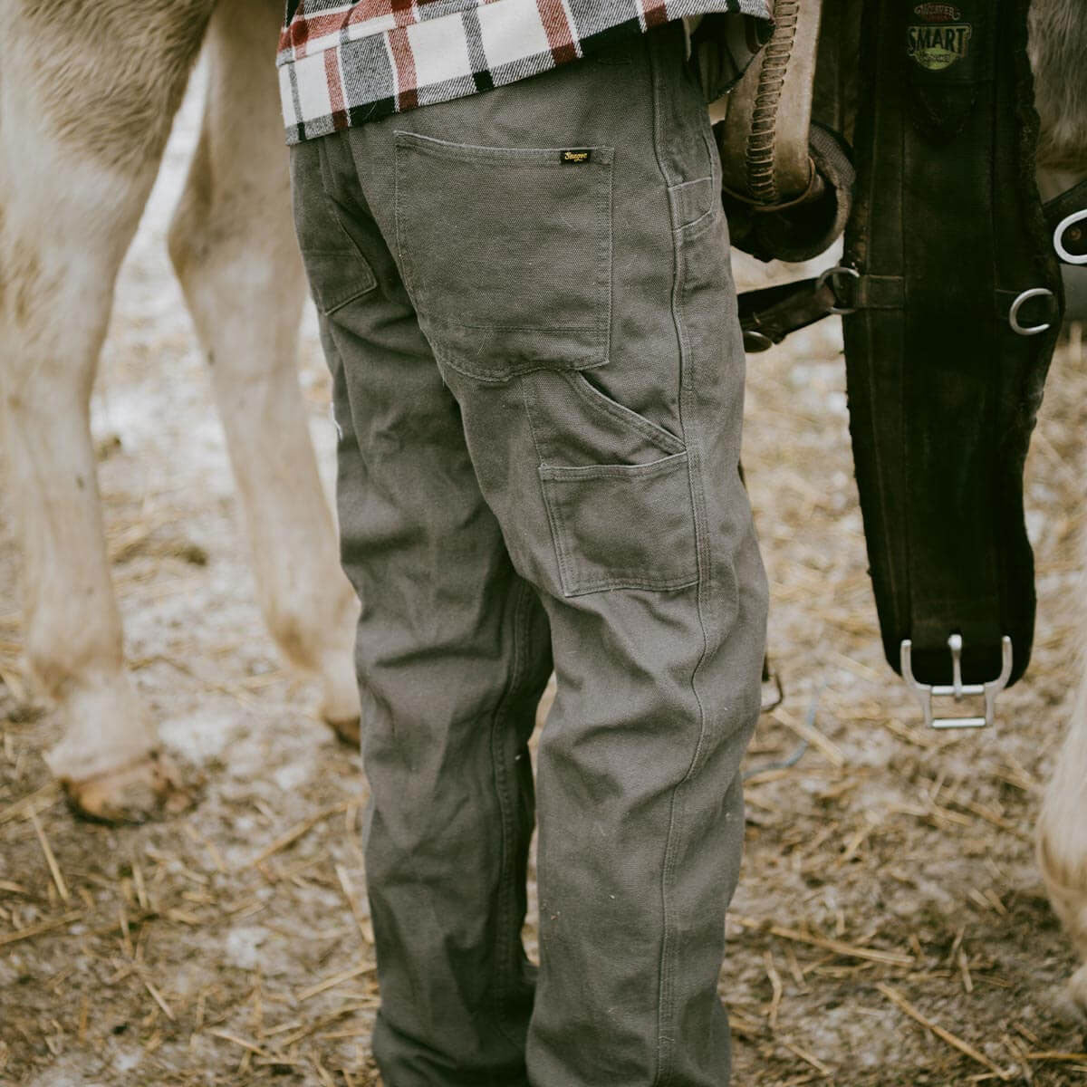 Seager Bison Canvas Pants - Darkwood image 5