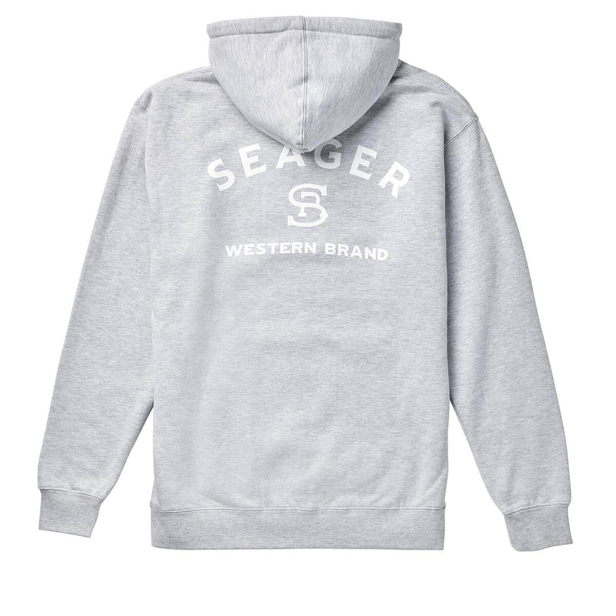 Seager Branded Hoodie - Heather Grey image 2