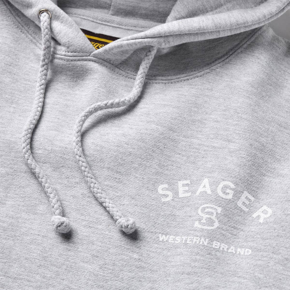 Seager Branded Hoodie - Heather Grey image 3