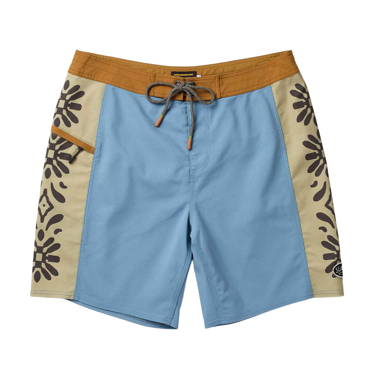 Seager Capo Panel Boardshorts - Faded Denim image 1