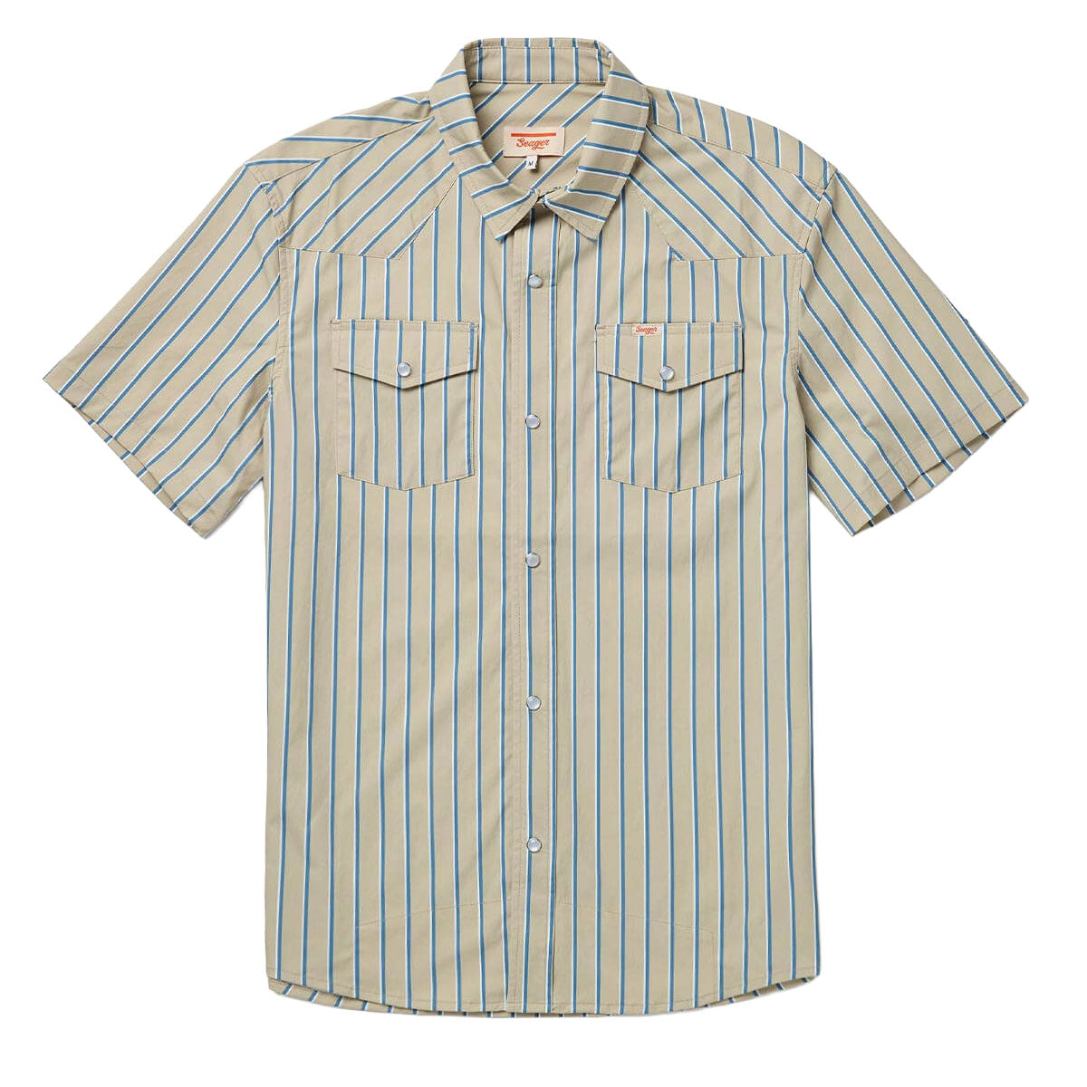 Seager El Ranchero Shirt - Tidal Foam Stripe image 1