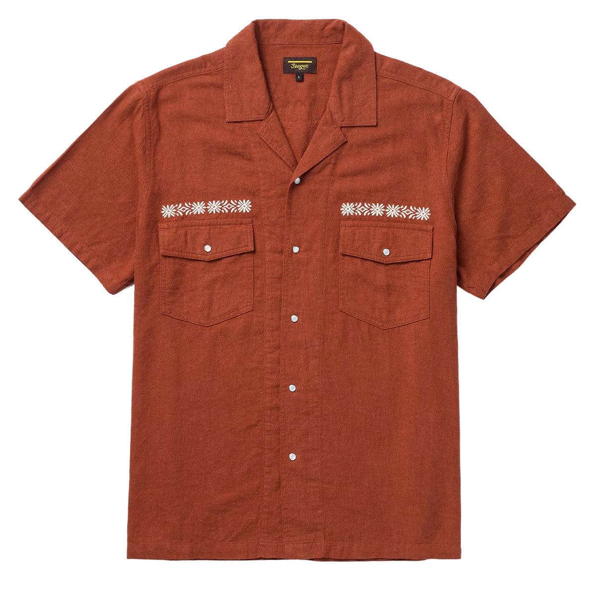 Seager Whippersnapper Embroidered Shirt - Red Clay image 1
