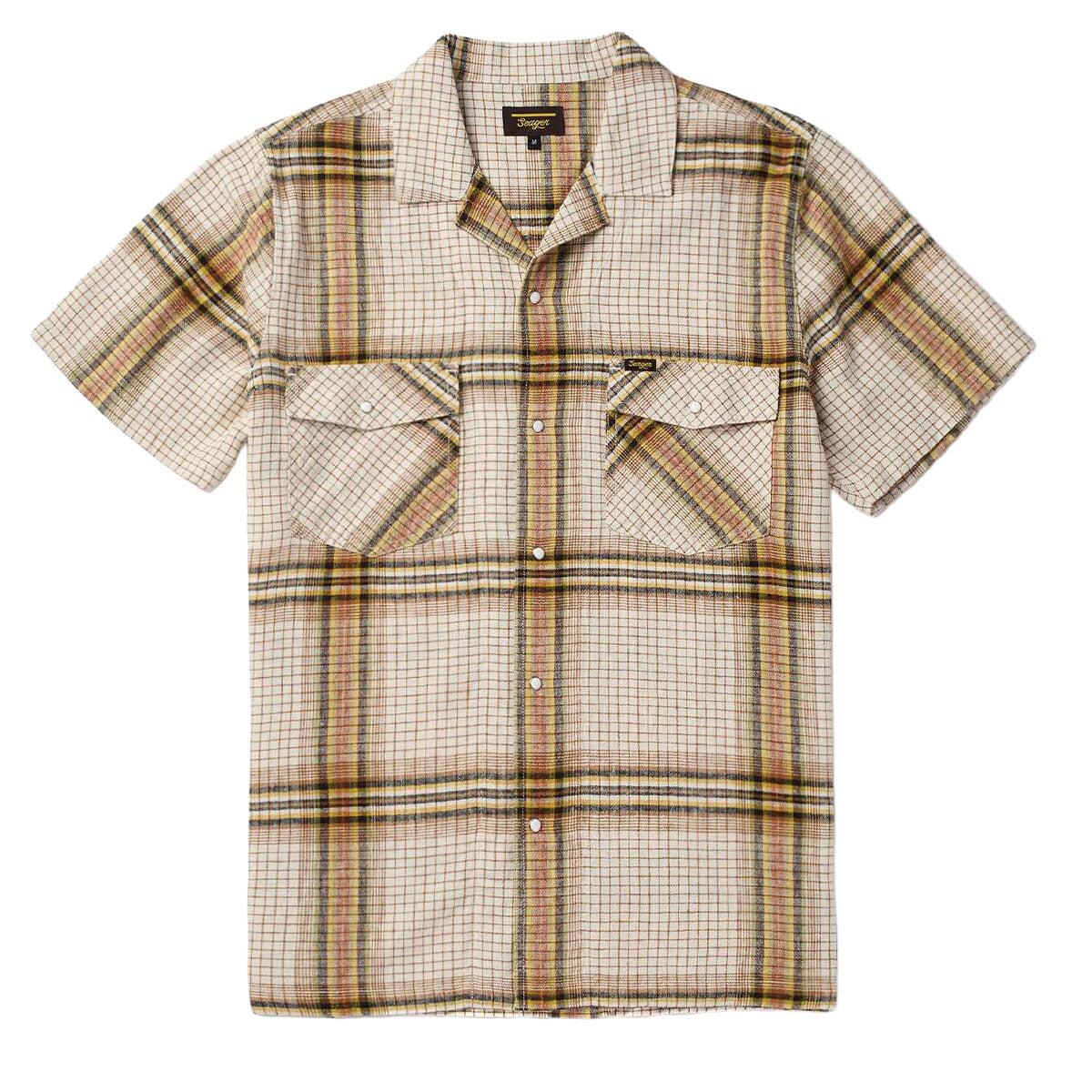 Seager Whippersnapper Shirt - White Wash Grid Plaid image 1