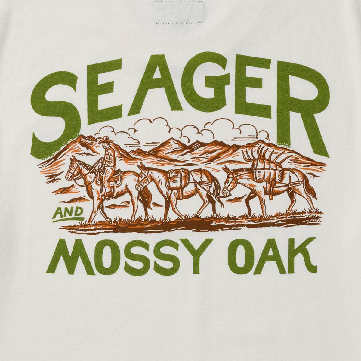 Seager Pack Out T-Shirt - Vintage White image 3