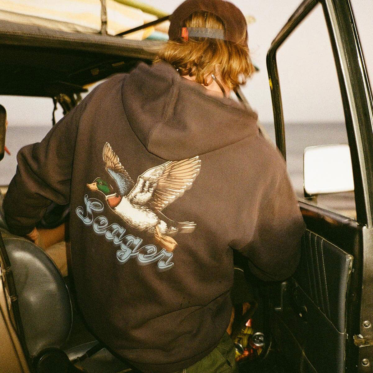 Seager Greenhead Hoodie - Asphalt image 4