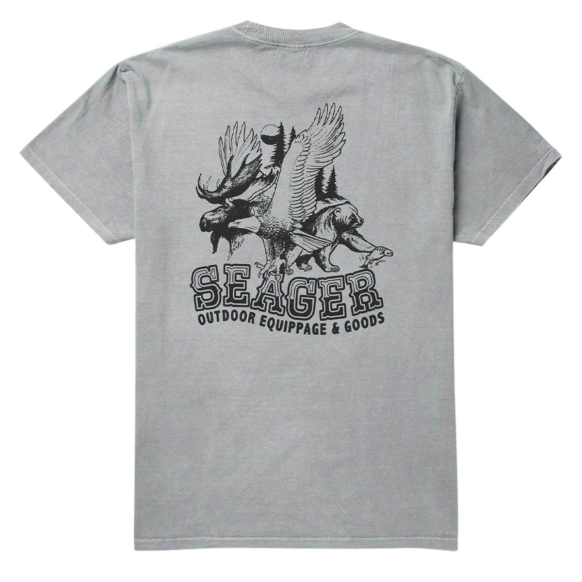 Seager Premium Reserve T-Shirt - Pigment Grey image 1