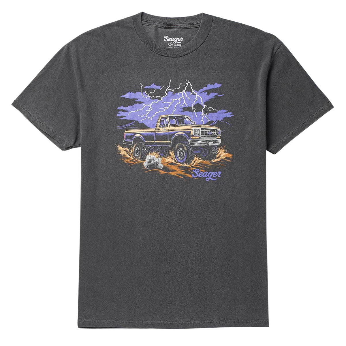 Seager Premium Mud Romp T-Shirt - Pigment Black image 1