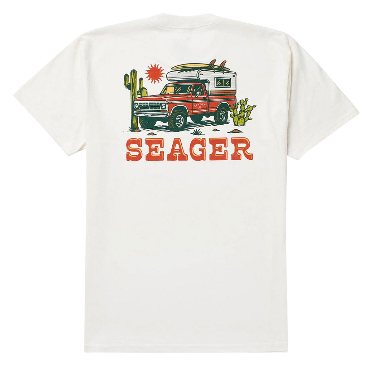Seager Baja T-Shirt - Vintage White image 1