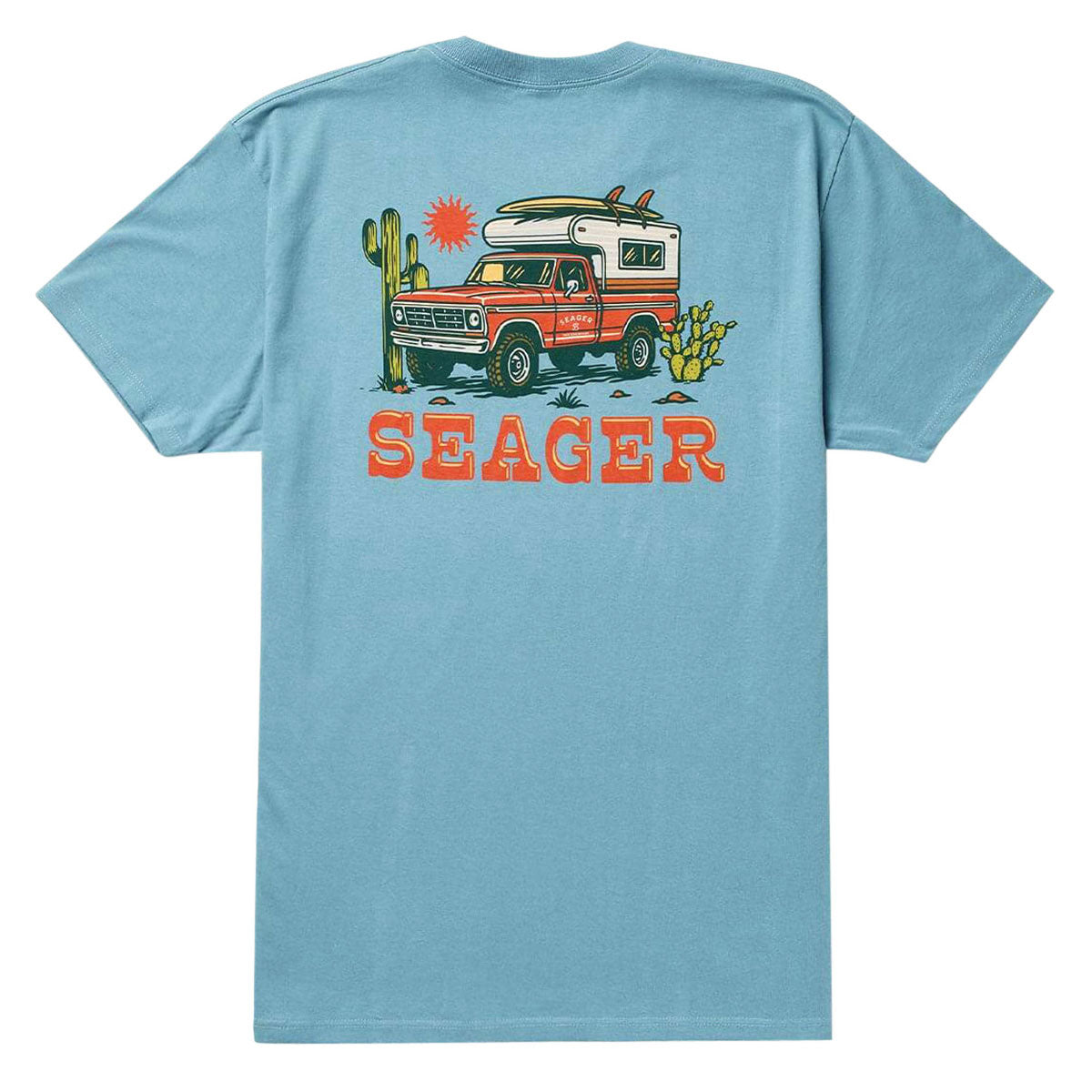 Seager Baja T-Shirt - Ocean Breeze image 1