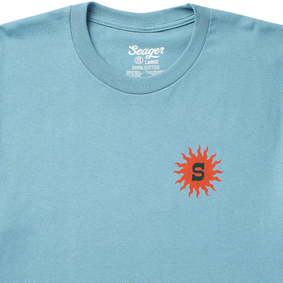 Seager Baja T-Shirt - Ocean Breeze image 4