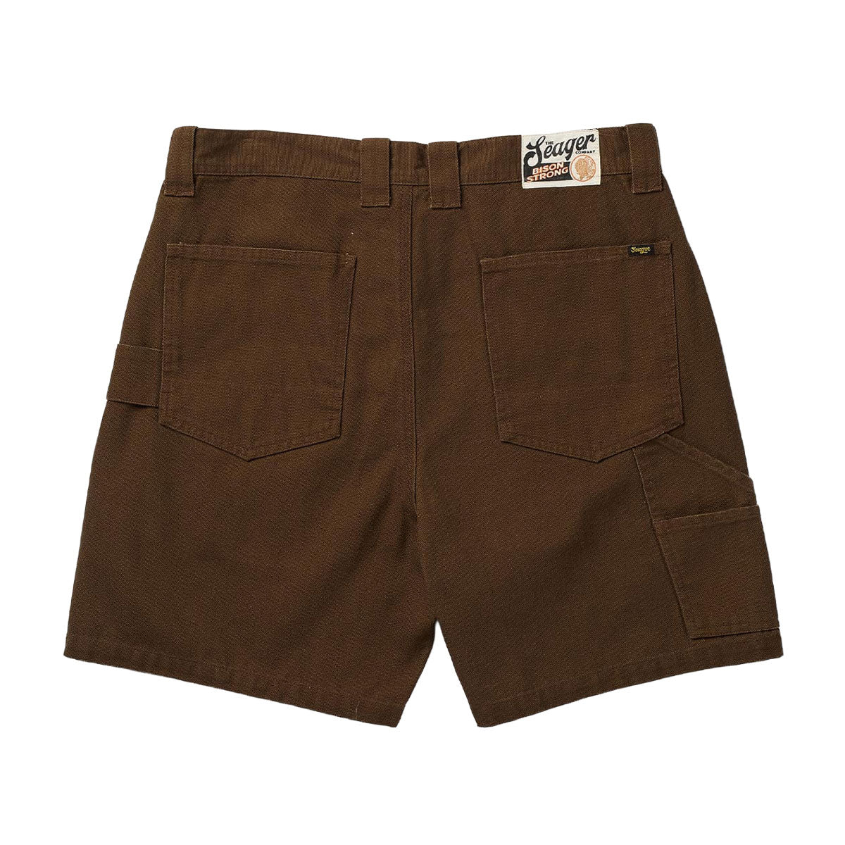 Seager Bison Canvas Shorts - Tobacco image 2