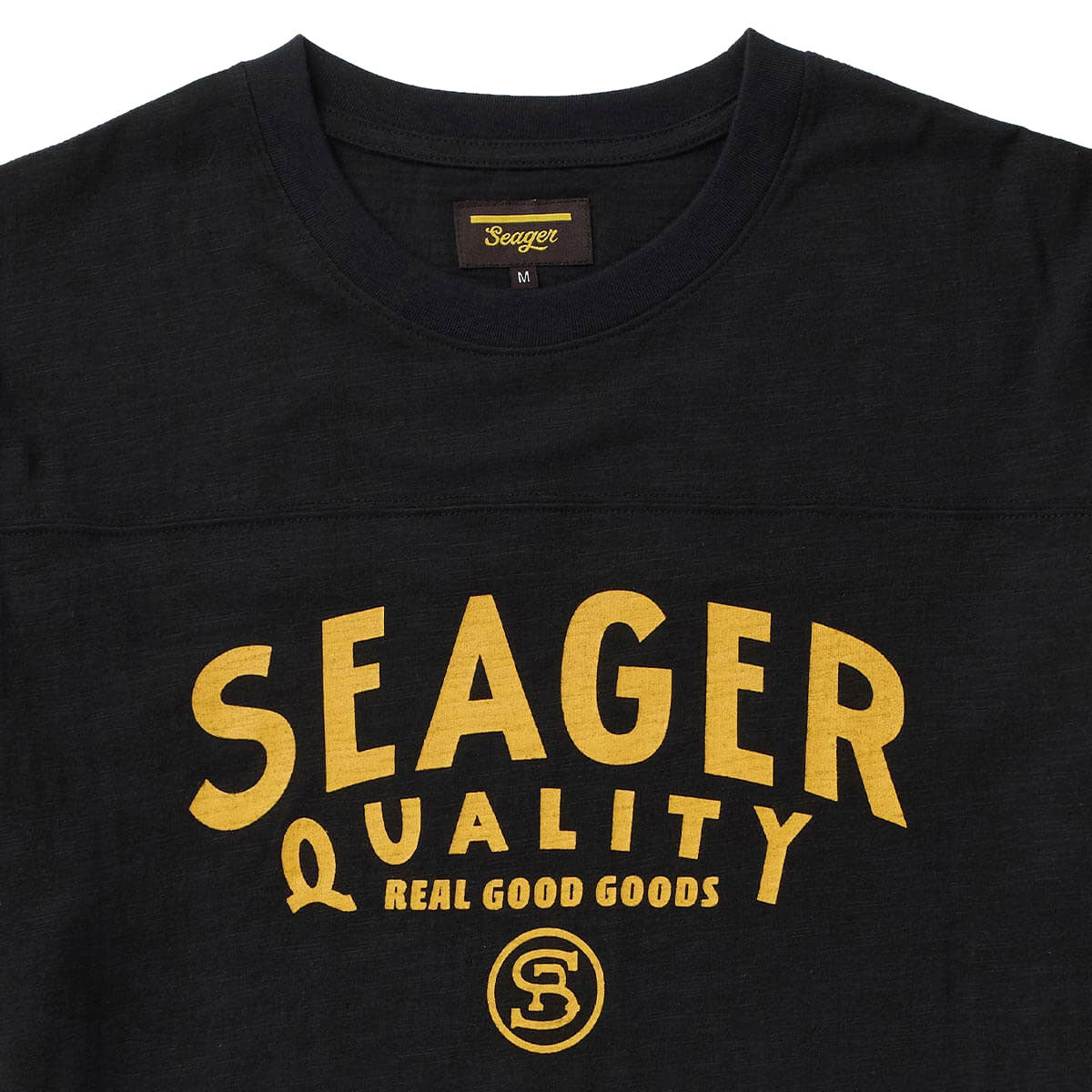 Seager Riggins Crew T-Shirt - Washed Black image 3