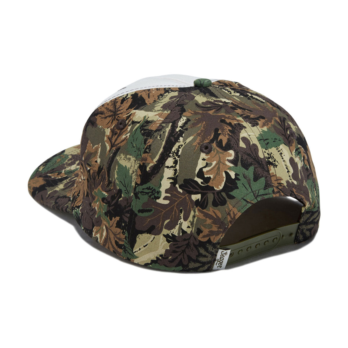 Seager Uncle Bill Snapback Hat - Camo/Cream image 2