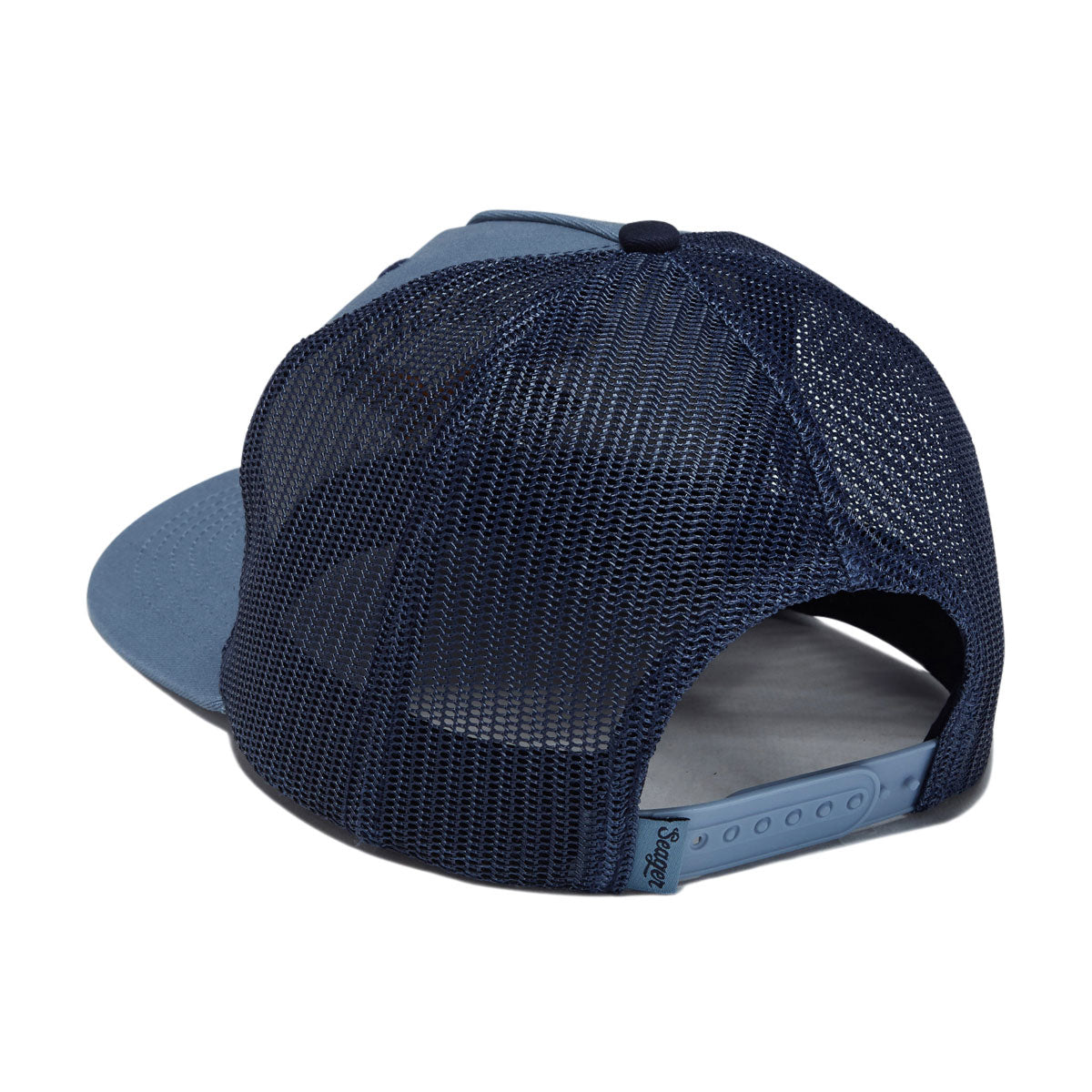 Seager Bradley Trucker Snapback Hat - Faded Denim image 2