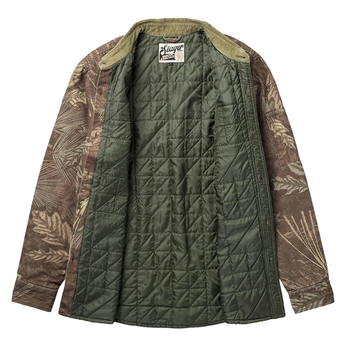 Seager Bison Long Sleeve Work Shirt - Seager Camo image 3