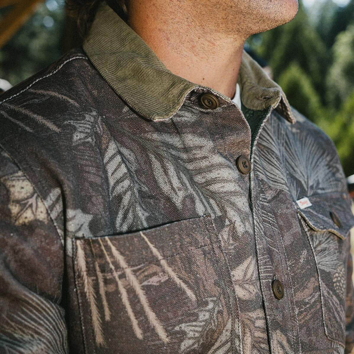 Seager Bison Long Sleeve Work Shirt - Seager Camo image 5