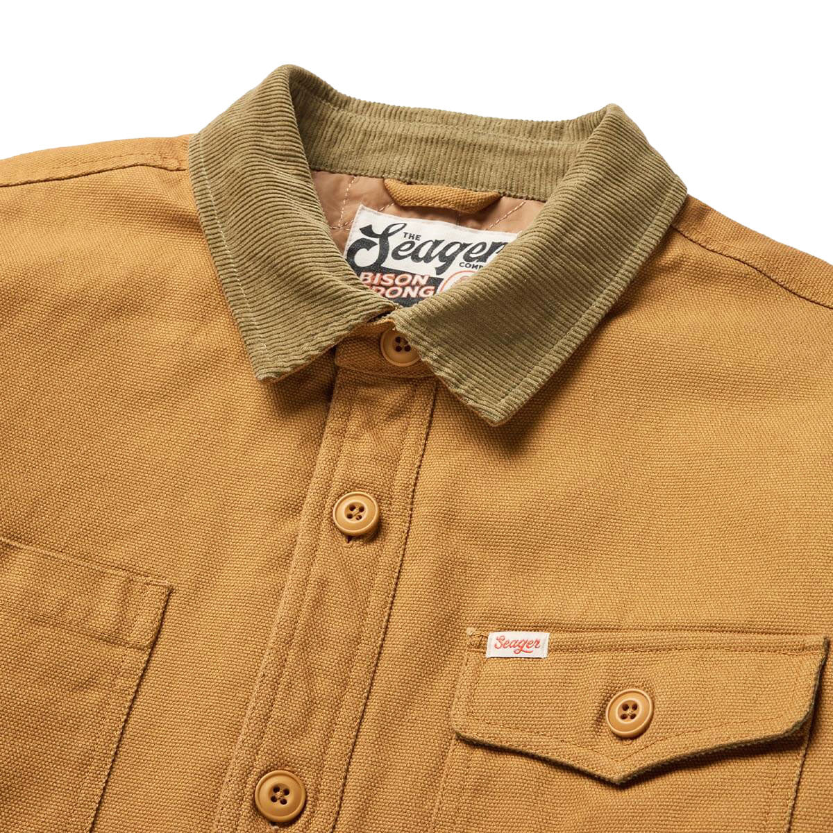 Seager Bison Long Sleeve Work Shirt - Bronze image 4