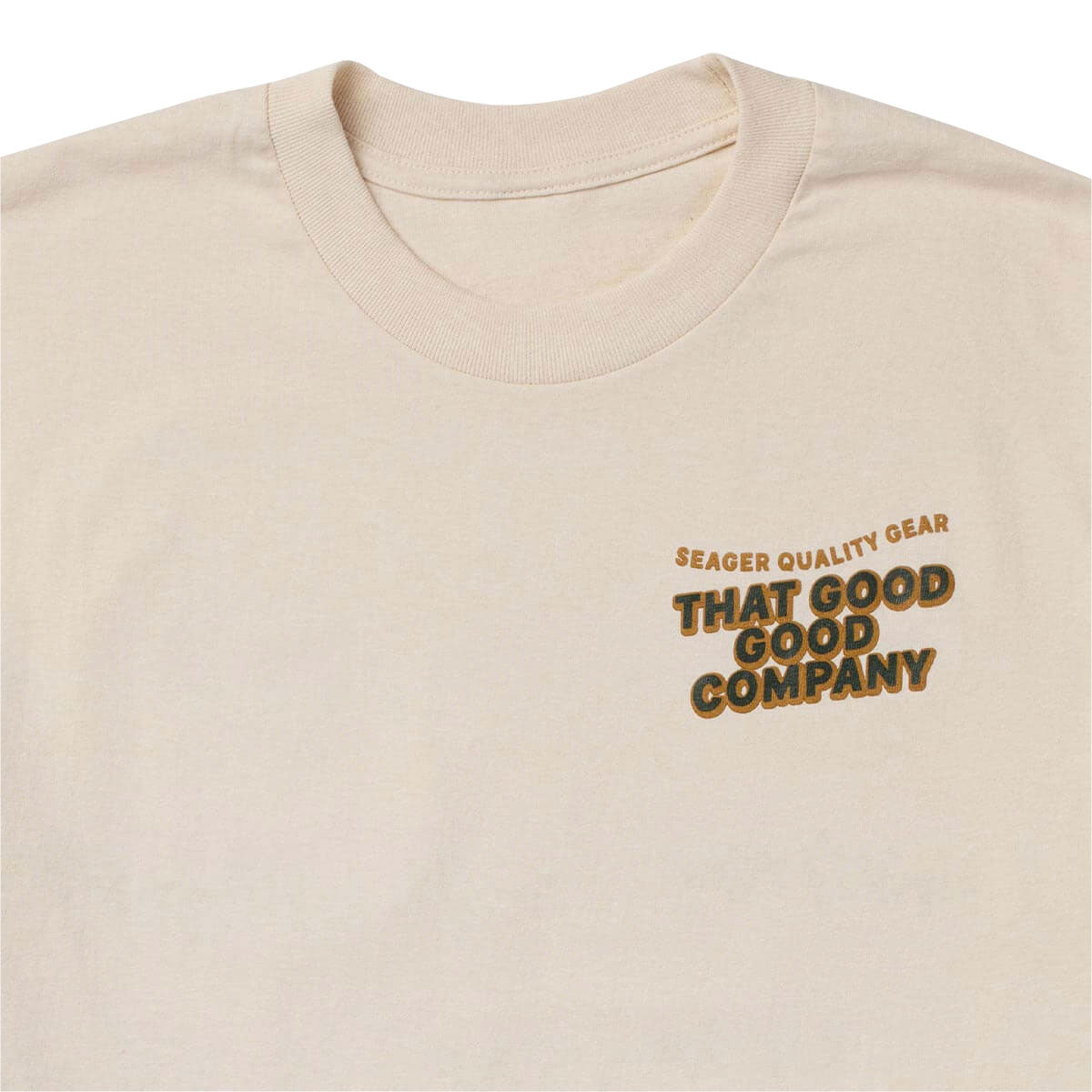 Seager Duck Down Delicacy T-Shirt - Cream image 3