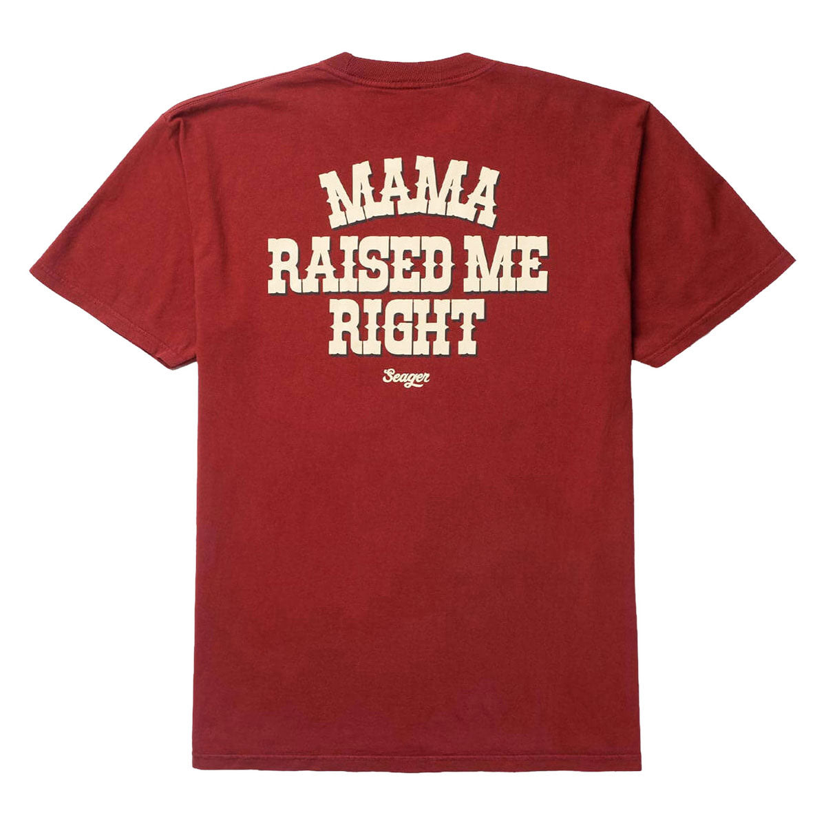 Seager Raised Right T-Shirt - Roasted Red image 1