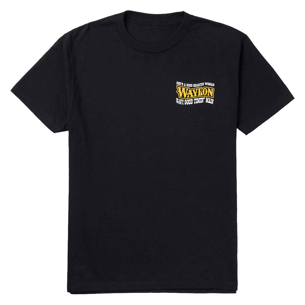 Seager Good Hearted Woman T-Shirt - Black image 2