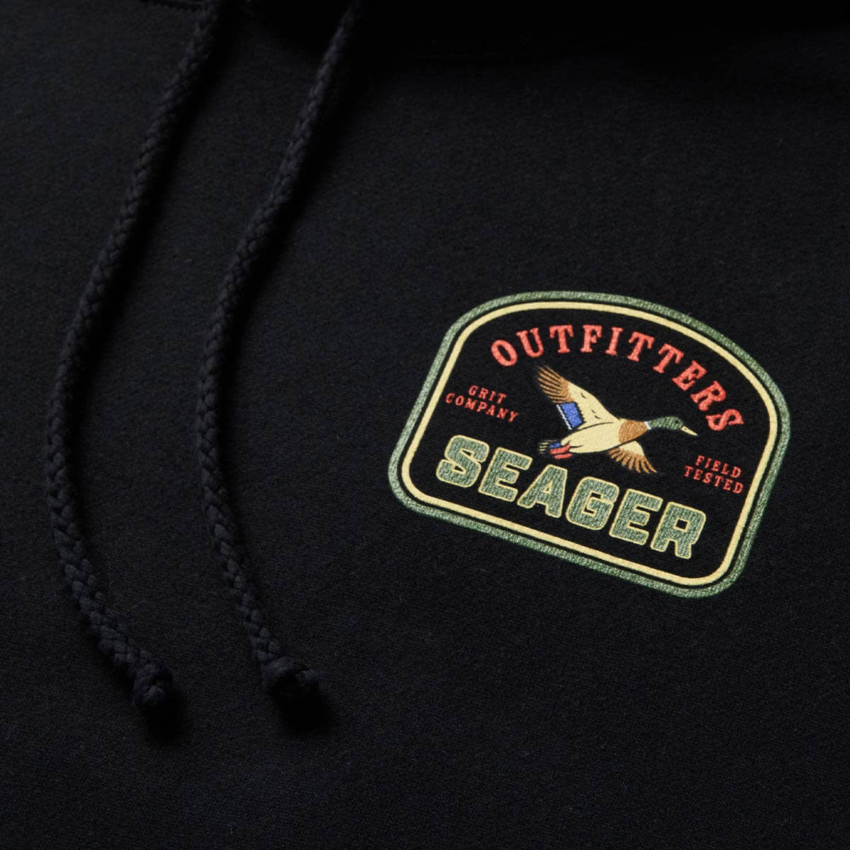 Seager Outfitters Hoodie - Black image 3