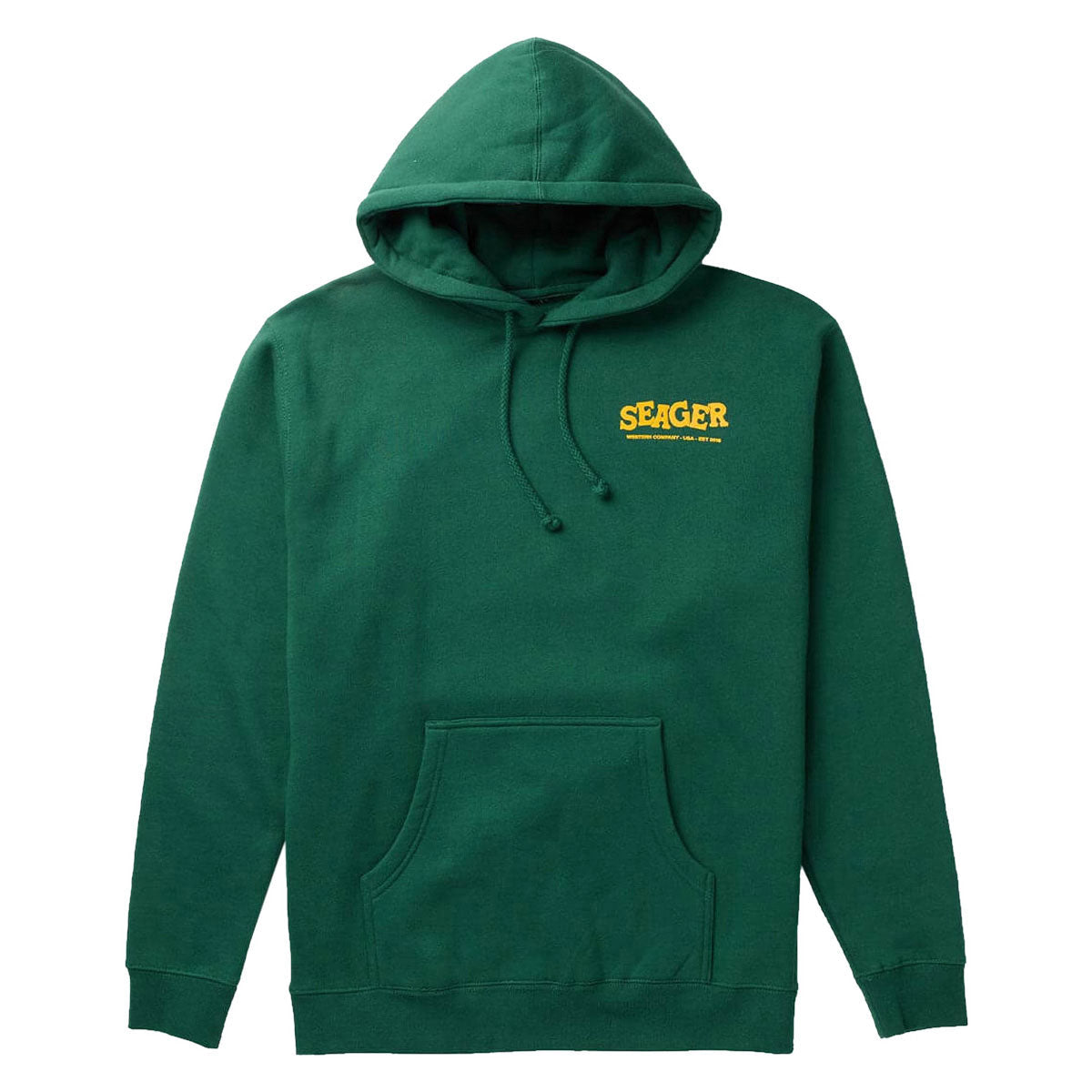 Seager Horse Fried Hoodie - Forest Green image 2