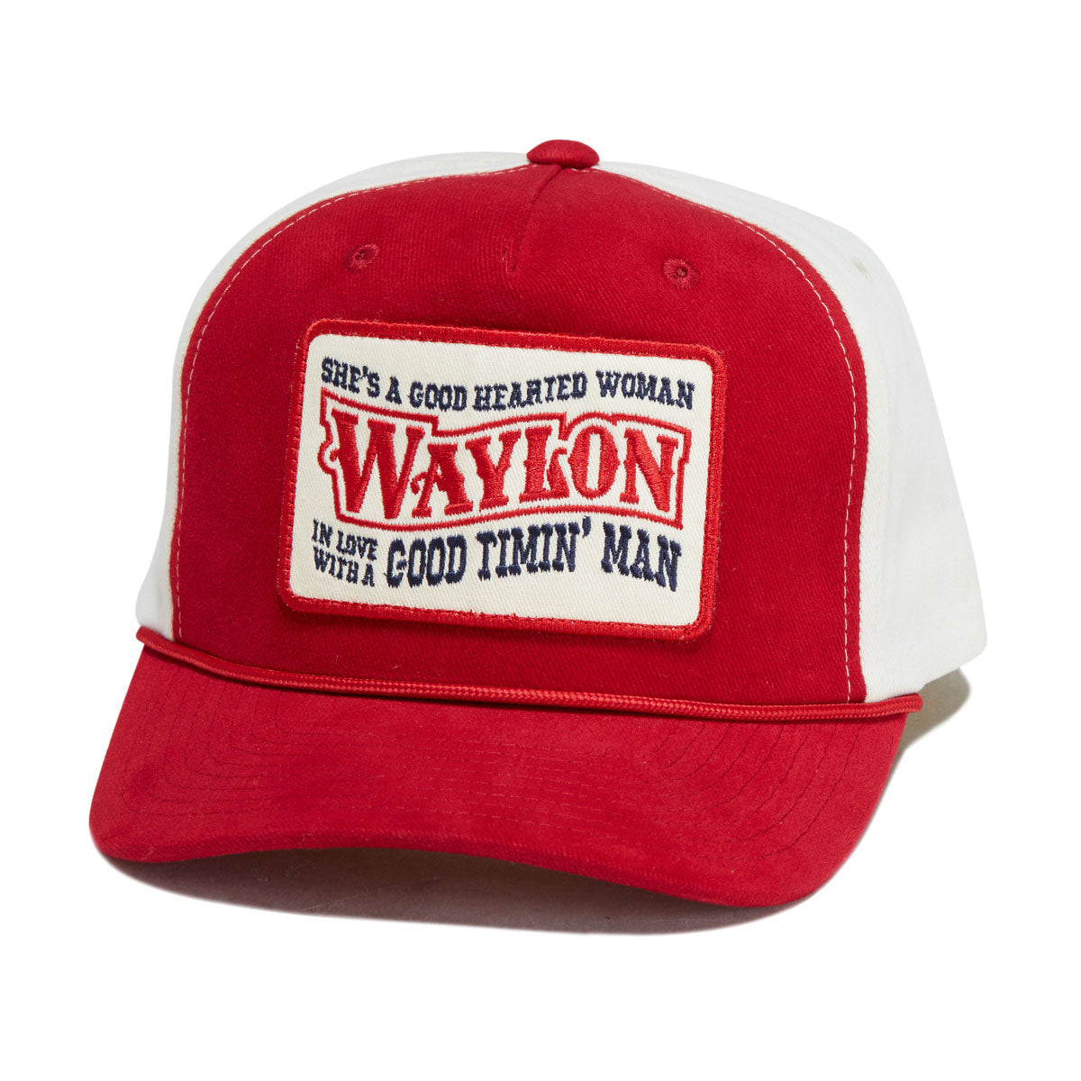 Seager Good Hearted Woman Snapback Hat - Red image 1