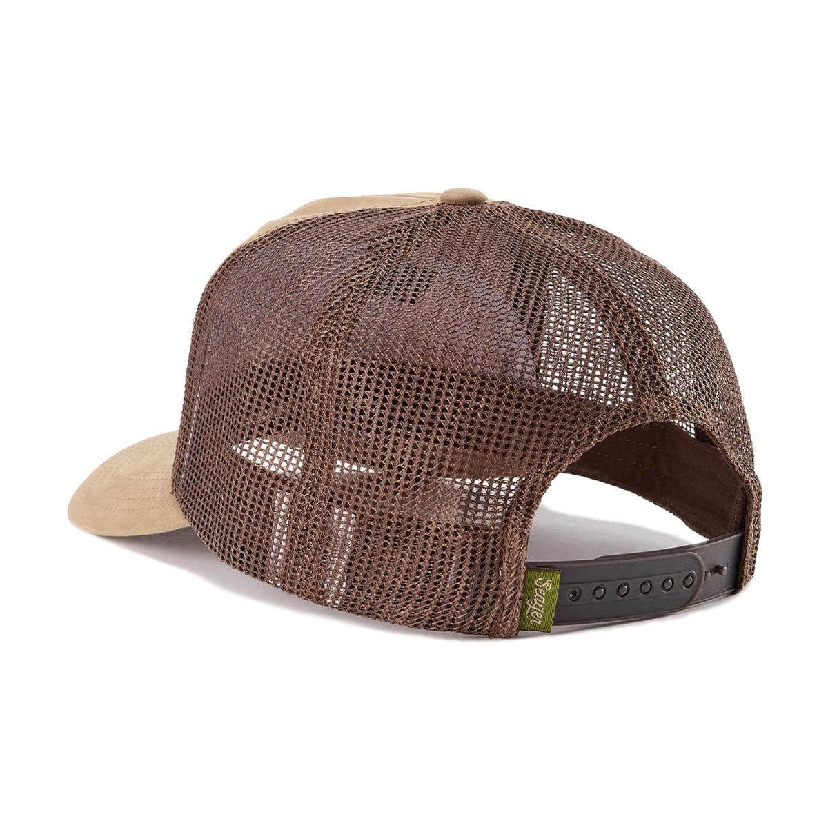 Seager Outfitters Wax Trucker Snapback Hat - Brown image 2