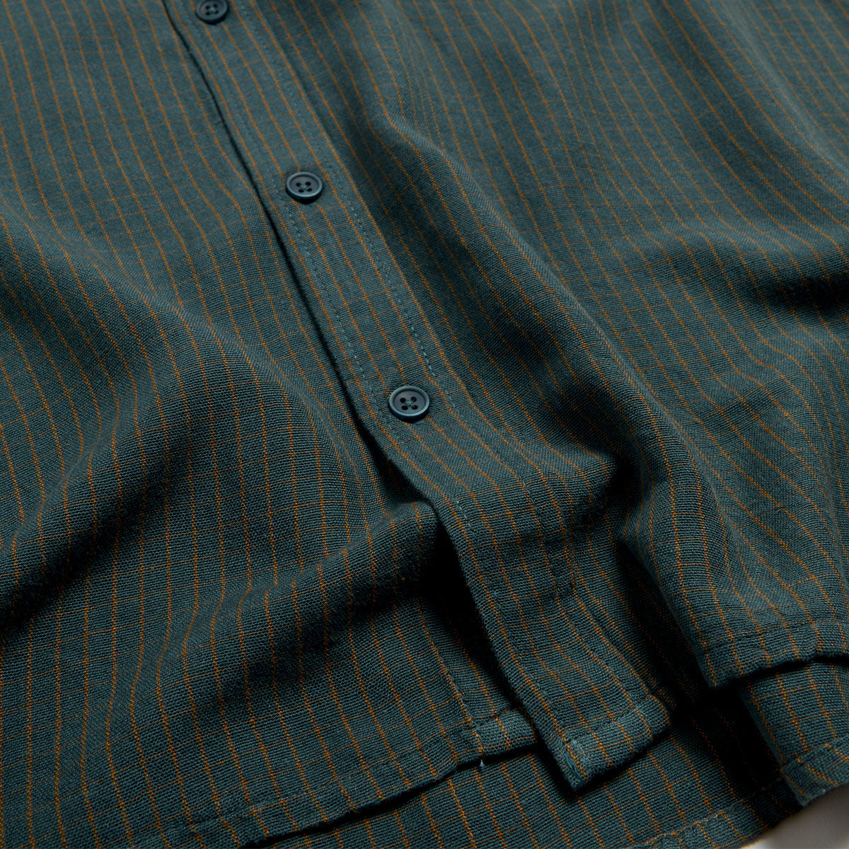 RVCA Dayshift Plaid Shirt - Duck Blue image 4